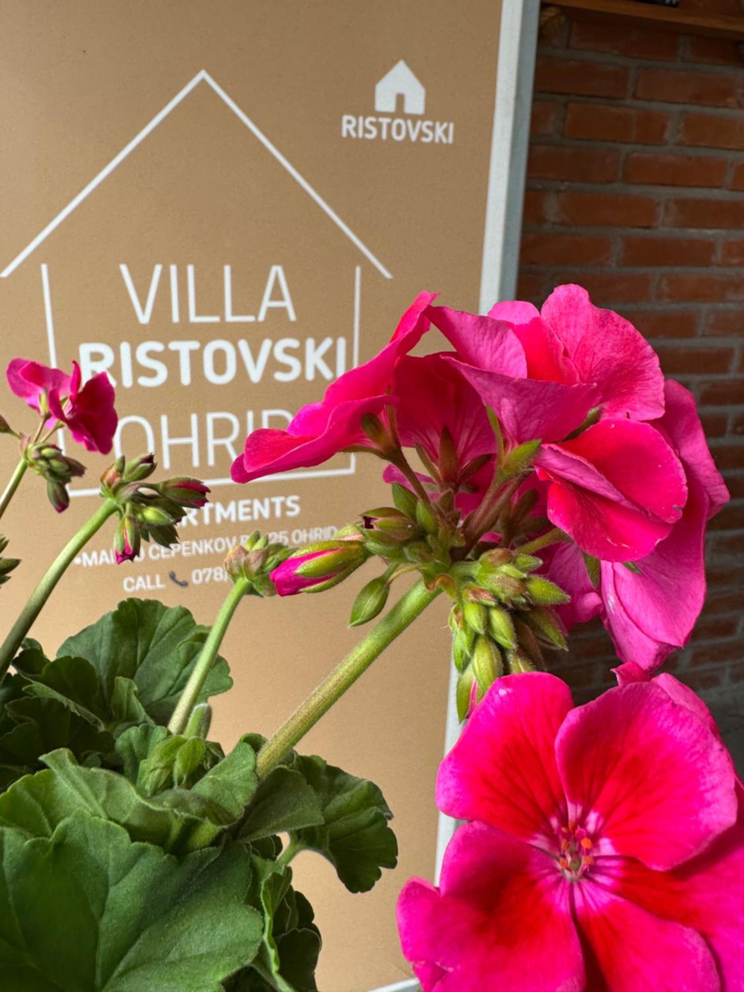 Villa Ristovski Охрид Экстерьер фото